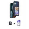 MARSİLYAN™- iPhone 16 Kılıf İz Minimal Koleksiyonu - Siyah Bilvis 5in1 3D Magic Cam Ekran Koruyucu + PVD Metal Kamera Lens - MI