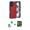 MARSİLYAN™- iPhone 16 Kılıf Kıvılcım Işık Serisi - Şeffaf 360 Full Body Arka Koruyucu + Raze Metal Kamera Lens - LT