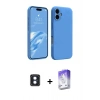 MARSİLYAN™- iPhone 16 Kılıf Kozmos Yansıma Özel Seri - Siyah Bilvis 5in1 3D Magic Cam Ekran Koruyucu + PVD Metal Kamera Lens - MI