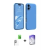 MARSİLYAN™- iPhone 16 Kılıf Kozmos Yansıma Özel Seri - Siyah Bilvis 5in1 3D Magic Cam Ekran Koruyucu + Raze Metal Kamera Lens - BZ