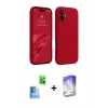 MARSİLYAN™- iPhone 16 Kılıf Kozmos Yansıma Özel Seri - Siyah Bilvis 5in1 3D Magic Cam Ekran Koruyucu + Raze Metal Kamera Lens - LT