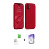MARSİLYAN™- iPhone 16 Kılıf Kozmos Yansıma Özel Seri - Siyah Bilvis 5in1 3D Magic Cam Ekran Koruyucu + Raze Metal Kamera Lens - BZ