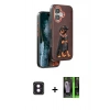 MARSİLYAN™- iPhone 16 Kılıf Nova Form Koleksiyonu - Şeffaf 360 Full Body Arka Koruyucu + PVD Metal Kamera Lens - PE