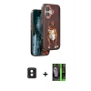 MARSİLYAN™- iPhone 16 Kılıf Nova Form Koleksiyonu - Şeffaf 360 Full Body Arka Koruyucu + PVD Metal Kamera Lens - PE