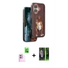 MARSİLYAN™- iPhone 16 Kılıf Nova Form Koleksiyonu - Şeffaf 360 Full Body Arka Koruyucu + Raze Metal Kamera Lens - PE