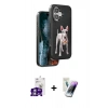 MARSİLYAN™- iPhone 16 Kılıf Nova Form Koleksiyonu - Şeffaf Pasifik Cam Ekran Koruyucu + Bilvis Titan Kamera Lens - GS