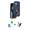 MARSİLYAN™- iPhone 16 Kılıf Nova Form Koleksiyonu - Şeffaf Pasifik Cam Ekran Koruyucu + Raze Metal Kamera Lens - LT