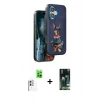 MARSİLYAN™- iPhone 16 Kılıf Nova Form Koleksiyonu - Siyah 360 Mat Full Body Arka Koruyucu + Raze Metal Kamera Lens - BZ