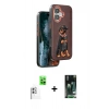 MARSİLYAN™- iPhone 16 Kılıf Nova Form Koleksiyonu - Siyah 360 Mat Full Body Arka Koruyucu + Raze Metal Kamera Lens - BZ