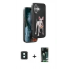 MARSİLYAN™- iPhone 16 Kılıf Nova Form Koleksiyonu - Siyah 360 Mat Full Body Arka Koruyucu + PVD Metal Kamera Lens - YL