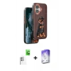 MARSİLYAN™- iPhone 16 Kılıf Nova Form Koleksiyonu - Siyah Bilvis 5in1 3D Magic Cam Ekran Koruyucu + Raze Metal Kamera Lens - BZ