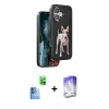 MARSİLYAN™- iPhone 16 Kılıf Nova Form Koleksiyonu - Siyah Bilvis 5in1 3D Magic Cam Ekran Koruyucu + Raze Metal Kamera Lens - LT