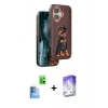 MARSİLYAN™- iPhone 16 Kılıf Nova Form Koleksiyonu - Siyah Bilvis 5in1 3D Magic Cam Ekran Koruyucu + Raze Metal Kamera Lens - LT