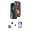MARSİLYAN™- iPhone 16 Kılıf Nova Form Koleksiyonu - Siyah Bilvis 5in1 3D Magic Cam Ekran Koruyucu + Raze Metal Kamera Lens - SH