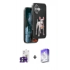 MARSİLYAN™- iPhone 16 Kılıf Nova Form Koleksiyonu - Siyah Bilvis 5in1 3D Magic Cam Ekran Koruyucu + Bilvis Titan Kamera Lens - YL