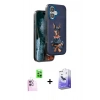 MARSİLYAN™- iPhone 16 Kılıf Nova Form Koleksiyonu - Siyah Bilvis 5in1 5D Magic Hayalet Cam Ekran Koruyucu + Raze Metal Kamera Lens - PE