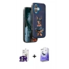 MARSİLYAN™- iPhone 16 Kılıf Nova Form Koleksiyonu - Siyah Bilvis 5in1 5D Magic Hayalet Cam Ekran Koruyucu + Bilvis Titan Kamera Lens - YL
