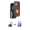 MARSİLYAN™- iPhone 16 Kılıf Nova Form Koleksiyonu - Siyah Bilvis 5in1 5D Magic Hayalet Cam Ekran Koruyucu + Bilvis Titan Kamera Lens - YL