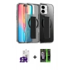 MARSİLYAN™- iPhone 16 Kılıf Nova Işık Koleksiyonu - Şeffaf 360 Full Body Arka Koruyucu + Bilvis Titan Kamera Lens - GS