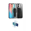 MARSİLYAN™- iPhone 16 Kılıf Nova Işık Koleksiyonu - Siyah 3D Antistatik Seramik Nano Ekran Koruyucu