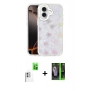 MARSİLYAN™- iPhone 16 Kılıf Odak Prime - Şeffaf 360 Full Body Arka Koruyucu + Raze Metal Kamera Lens - BZ