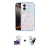 MARSİLYAN™- iPhone 16 Kılıf Odak Prime - Şeffaf Pasifik Cam Ekran Koruyucu + Bilvis Titan Kamera Lens - SH