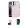 MARSİLYAN™- iPhone 16 Kılıf Odak Prime - Siyah 360 Mat Full Body Arka Koruyucu + Bilvis Titan Kamera Lens - PE