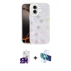 MARSİLYAN™- iPhone 16 Kılıf Odak Prime - Siyah 3D Antistatik Seramik Nano Ekran Koruyucu + Bilvis Titan Kamera Lens - SH