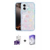 MARSİLYAN™- iPhone 16 Kılıf Odak Prime - Siyah Bilvis 5in1 3D Magic Cam Ekran Koruyucu + Bilvis Titan Kamera Lens - PE