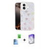 MARSİLYAN™- iPhone 16 Kılıf Odak Prime - Siyah Bilvis 5in1 3D Magic Cam Ekran Koruyucu + Raze Metal Kamera Lens - LT