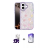 MARSİLYAN™- iPhone 16 Kılıf Odak Prime - Siyah Bilvis 5in1 3D Magic Cam Ekran Koruyucu + Bilvis Titan Kamera Lens - SH