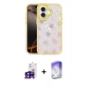 MARSİLYAN™- iPhone 16 Kılıf Odak Prime - Siyah Bilvis 5in1 3D Magic Cam Ekran Koruyucu + Bilvis Titan Kamera Lens - SH