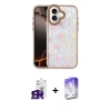 MARSİLYAN™- iPhone 16 Kılıf Odak Prime - Siyah Bilvis 5in1 3D Magic Cam Ekran Koruyucu + Bilvis Titan Kamera Lens - SH