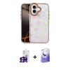 MARSİLYAN™- iPhone 16 Kılıf Odak Prime - Siyah Bilvis 5in1 5D Magic Hayalet Cam Ekran Koruyucu + Bilvis Titan Kamera Lens - PE