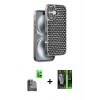 MARSİLYAN™- iPhone 16 Kılıf Siluet Form Serisi - Şeffaf 360 Full Body Arka Koruyucu + Raze Metal Kamera Lens - SH
