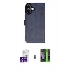 MARSİLYAN™- iPhone 16 Kılıf Siluet Işık Serisi - Şeffaf 360 Full Body Arka Koruyucu + Bilvis Titan Kamera Lens - SH