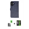 MARSİLYAN™- iPhone 16 Kılıf Siluet Işık Serisi - Şeffaf 360 Full Body Arka Koruyucu + Raze Metal Kamera Lens - SH