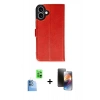 MARSİLYAN™- iPhone 16 Kılıf Siluet Işık Serisi - Siyah 3D Antistatik Mat Seramik Nano Ekran Koruyucu + Raze Metal Kamera Lens - LT