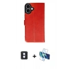 MARSİLYAN™- iPhone 16 Kılıf Siluet Işık Serisi - Siyah 3D Antistatik Seramik Nano Ekran Koruyucu + PVD Metal Kamera Lens - MI