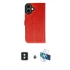 MARSİLYAN™- iPhone 16 Kılıf Siluet Işık Serisi - Siyah 3D Antistatik Seramik Nano Ekran Koruyucu + PVD Metal Kamera Lens - YL