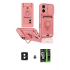 MARSİLYAN™- iPhone 16 Kılıf Vadi Form Prime - Şeffaf 360 Full Body Arka Koruyucu + PVD Metal Kamera Lens - PE