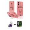 MARSİLYAN™- iPhone 16 Kılıf Vadi Form Prime - Şeffaf 360 Full Body Arka Koruyucu + Bilvis Titan Kamera Lens - YL