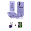 MARSİLYAN™- iPhone 16 Kılıf Vadi Form Prime - Şeffaf 360 Full Body Arka Koruyucu + Bilvis Titan Kamera Lens - YL