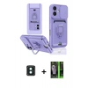 MARSİLYAN™- iPhone 16 Kılıf Vadi Form Prime - Şeffaf 360 Full Body Arka Koruyucu + PVD Metal Kamera Lens - YL