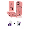 MARSİLYAN™- iPhone 16 Kılıf Vadi Form Prime - Şeffaf Pasifik Cam Ekran Koruyucu + Bilvis Titan Kamera Lens - GS