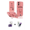 MARSİLYAN™- iPhone 16 Kılıf Vadi Form Prime - Şeffaf Pasifik Cam Ekran Koruyucu + Bilvis Titan Kamera Lens - YL