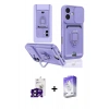MARSİLYAN™- iPhone 16 Kılıf Vadi Form Prime - Siyah Bilvis 5in1 3D Magic Cam Ekran Koruyucu + Siyah Bilvis Titan Kamera Lens