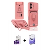 MARSİLYAN™- iPhone 16 Kılıf Vadi Form Prime - Siyah Bilvis 5in1 5D Magic Hayalet Cam Ekran Koruyucu + Bilvis Titan Kamera Lens - GS