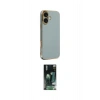 MARSİLYAN™- iPhone 16 Kılıf Yankı Serisi - Siyah 360 Mat Full Body Arka Koruyucu
