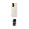 MARSİLYAN™- iPhone 16 Kılıf Yankı Serisi - Siyah 360 Mat Full Body Arka Koruyucu